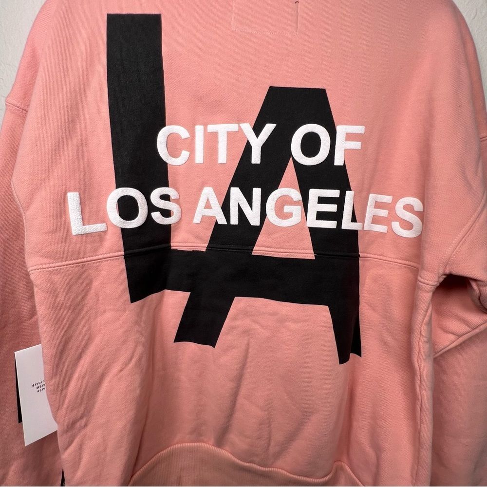 SPIRIT JERSEY full zip “Los Angeles” hoodie 🖤 NWT 🔥 unisex 🔥 small - Picture 4 of 6